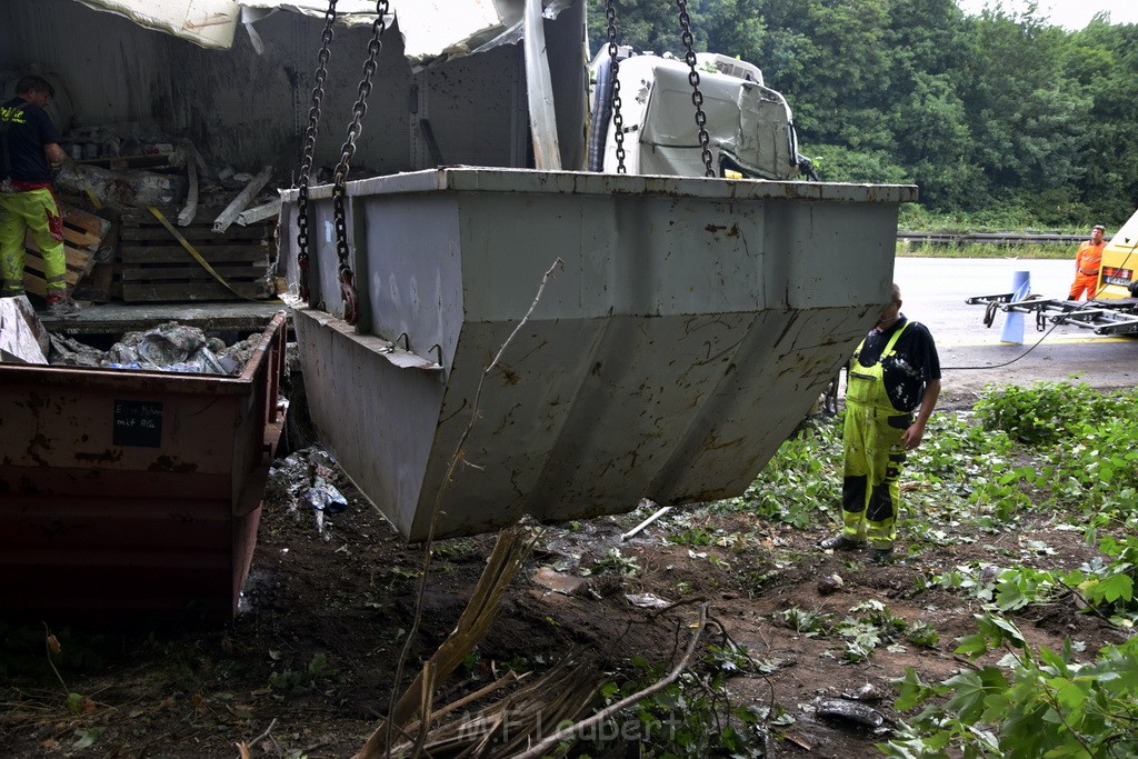 Schwerer VU A 3 Rich Oberhausen Hoehe AK Leverkusen P793.JPG - Miklos Laubert